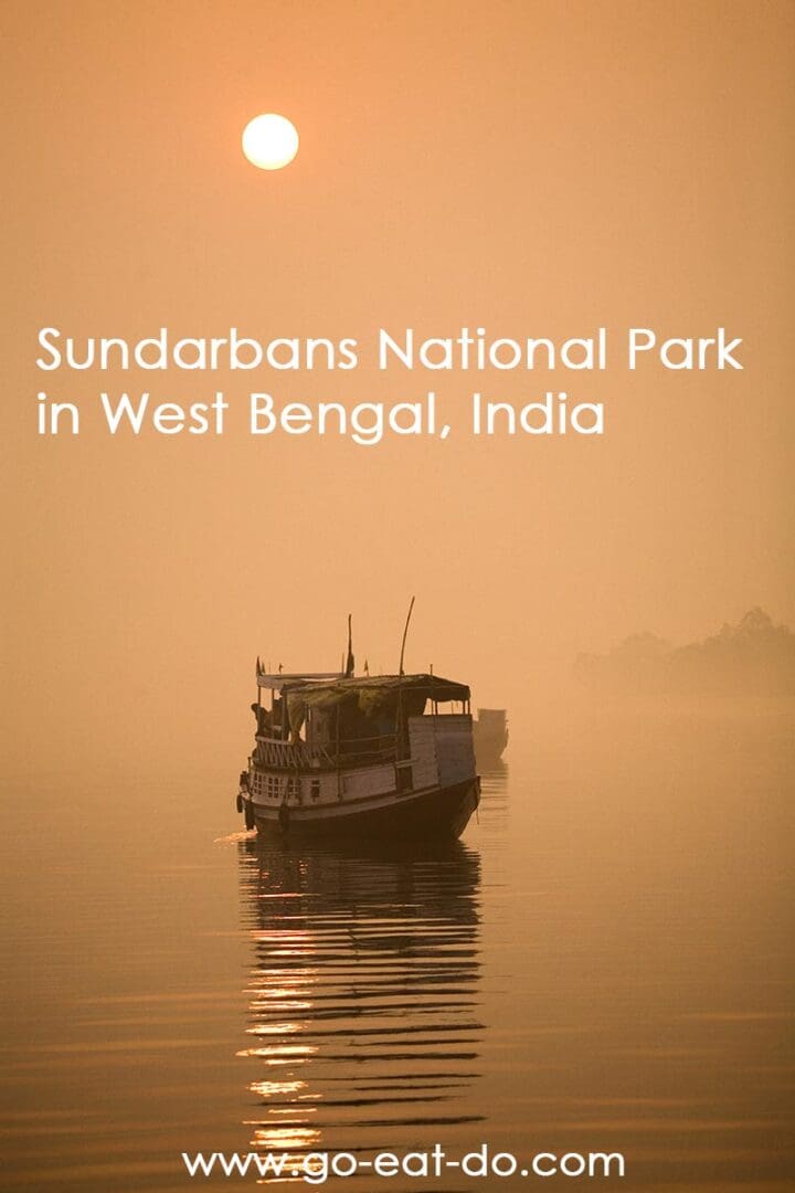 Pinterest pin for Go Eat Do's blog post about the Sundarbans National Park in West Bengal, India