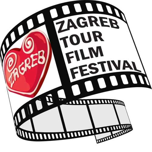 Logo of the Zagreb Tourfilm Festival, the annual film festival for tourism-focused films held in Zagreb, Croatia