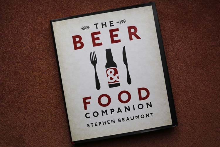 Cover of the book 'The Beer and Food Companion' by Stephen Beaumont.