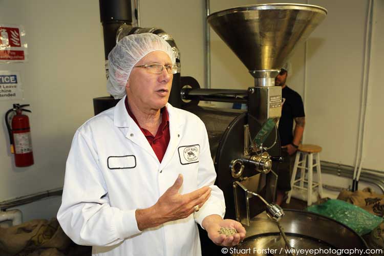 Brian Allaway, the President of Acadian Maple Products in Nova Scotia, Canada
