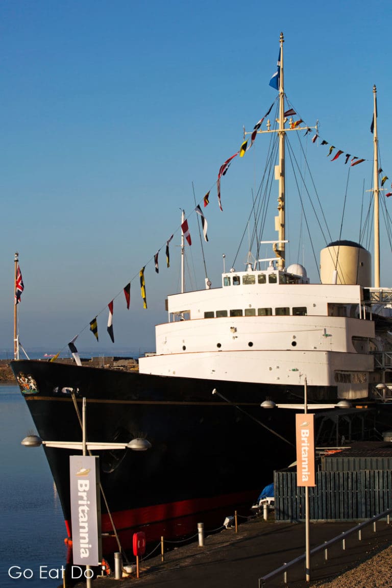 royal yacht britannia ocean terminal leith