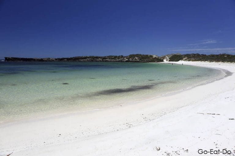 The bay at Green Head, part of Jurien Bay Marine Park, in Western ...
