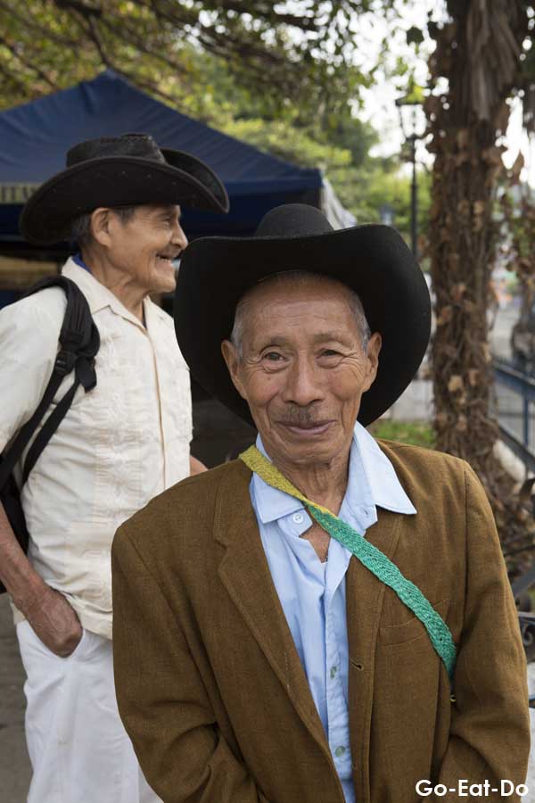 Men in Suchitoto, El Salvador.
