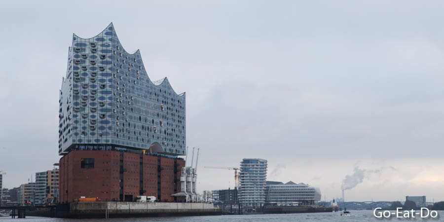 Waterfront Elbphilharmonie, a concert hall, hotel and tourist attraction in Hamburg, Germany