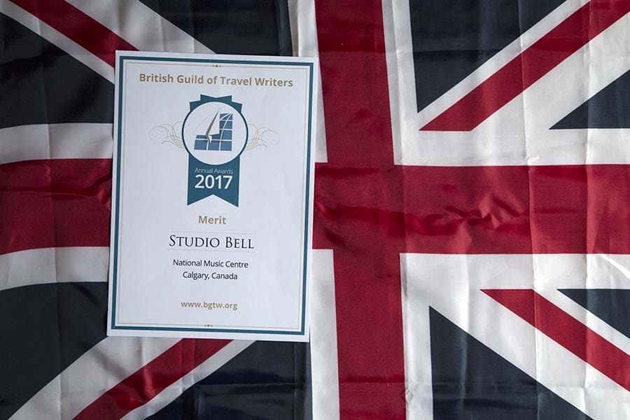Certificate of merit from the British Build of Travel Writers; International Tourism Awards.