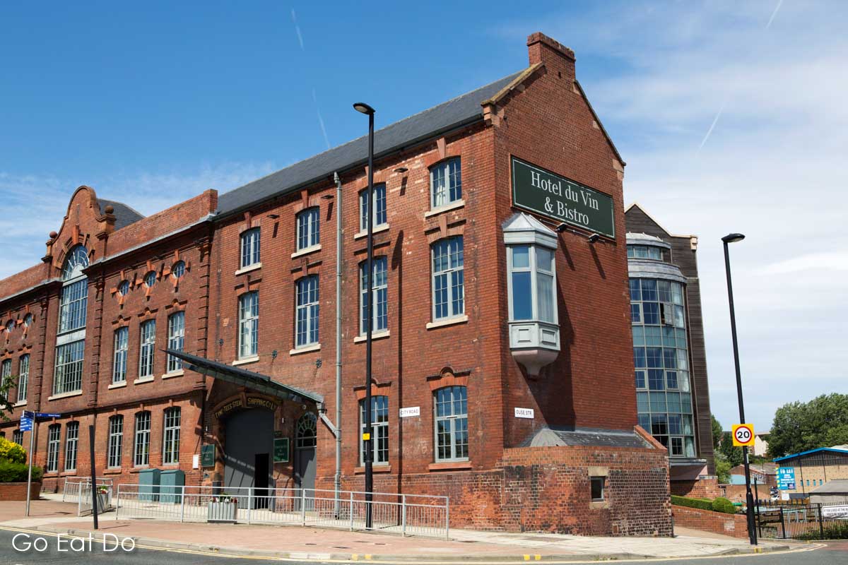 The Hotel du Vin and Bistro in Newcastle's Ouseburn district.