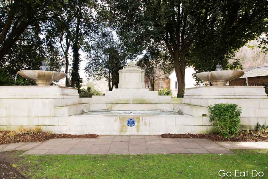 George V Memorial Fountain, designed by Sir Edwin Lutyens, in Windsor, England