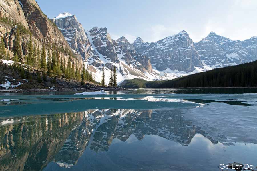 Canadian Rockies, Moraine Lake, Banff National Park, Alberte, Canada