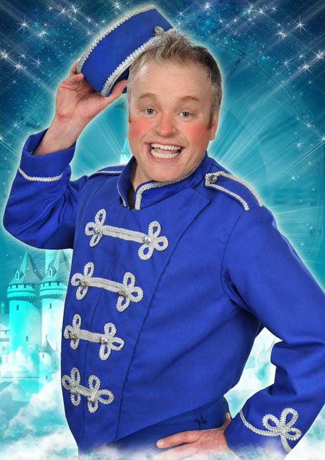 Charlie Richmond plays Buttons in the Tyne Theatre and Opera House's 2018 pantomime Cinderella in Newcastle, England