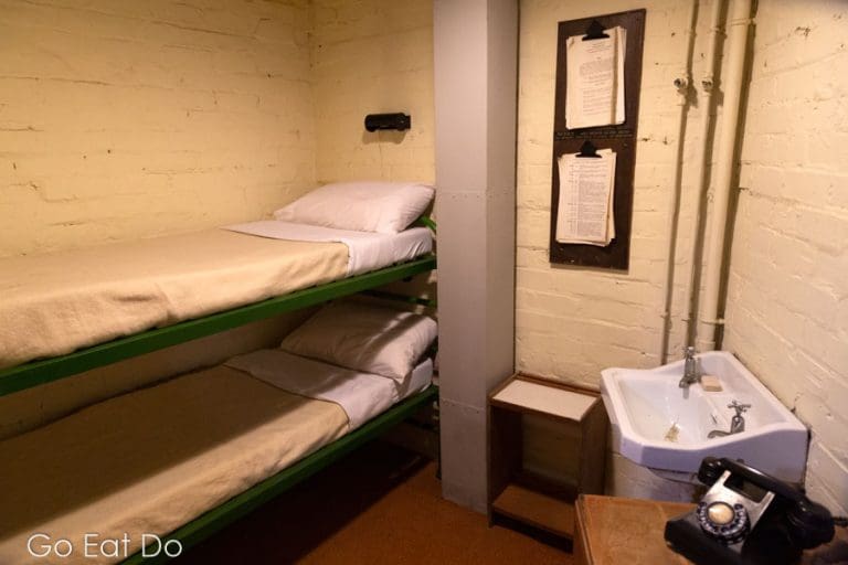 Bunk Bed at Western Approaches Museum in Liverpool Go Eat Do