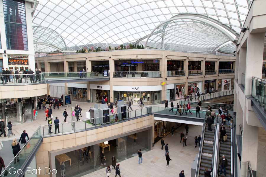 Leeds Trinity Shopping is named after the neighbouring Holy Trinity Church.