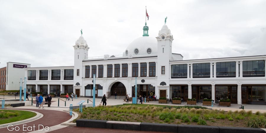 Spanish City, a restored Edwardian pleasure palace with restaurants and bars at Whitley Bay in Tyne and Wear, England