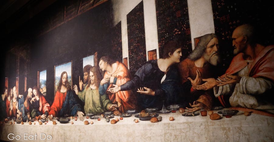 The Last Supper painting by Leonardo da Vinci
