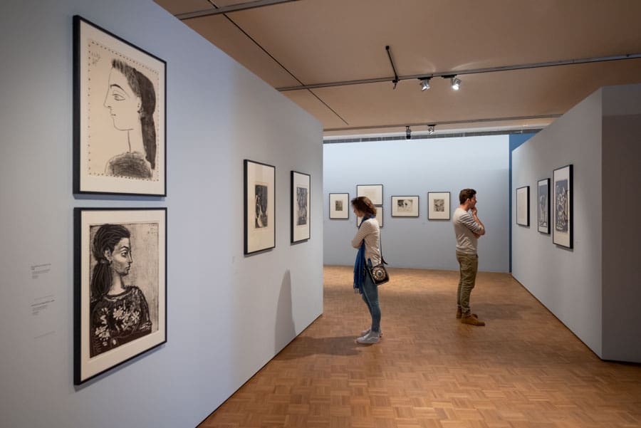 The Picasso on Paper exhibition at the Kunsthal Rotterdam. Photo by Lotte Stekelenburg.