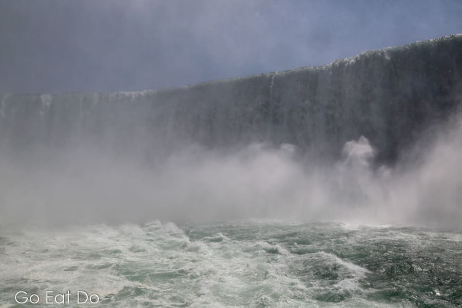 The Horseshoe Falls at Niagara Falls, Canada
