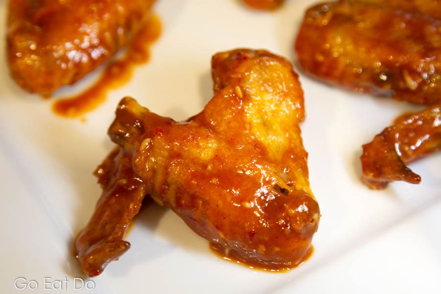 Buffalo wings: my first attempt to make them.