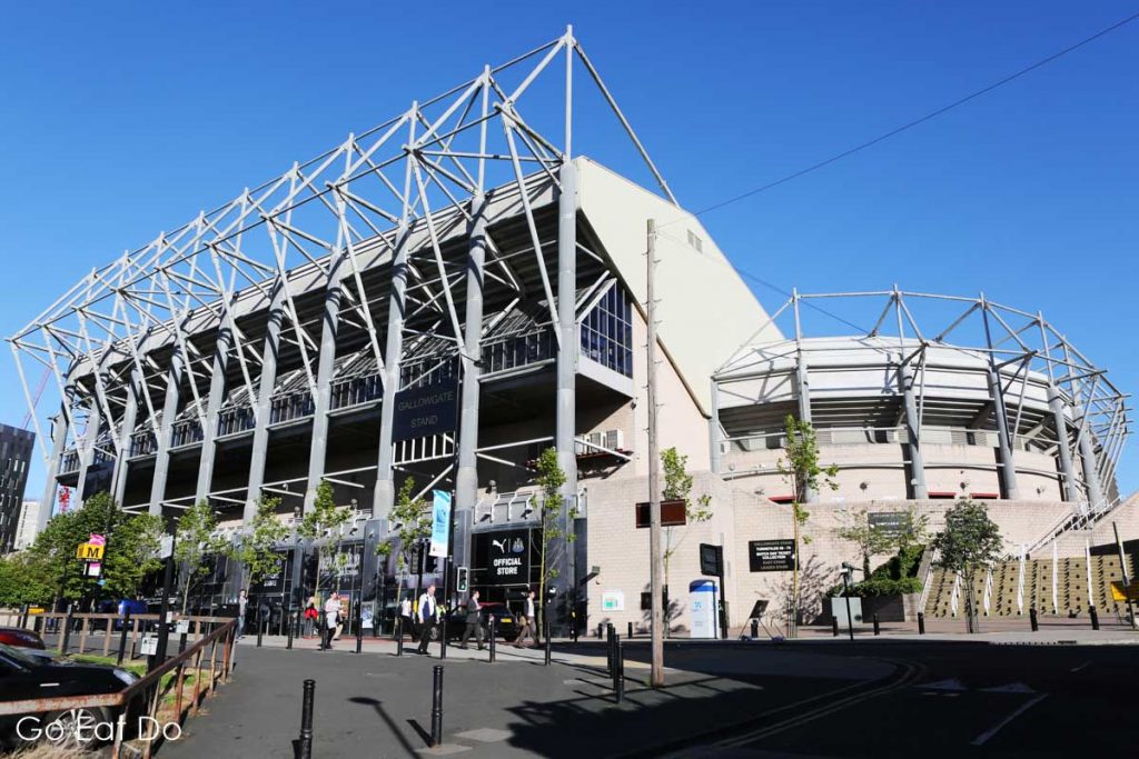 St James' Park, the home of Newcastle United Football Club, hosted matches during the Rugby World Cup 2015