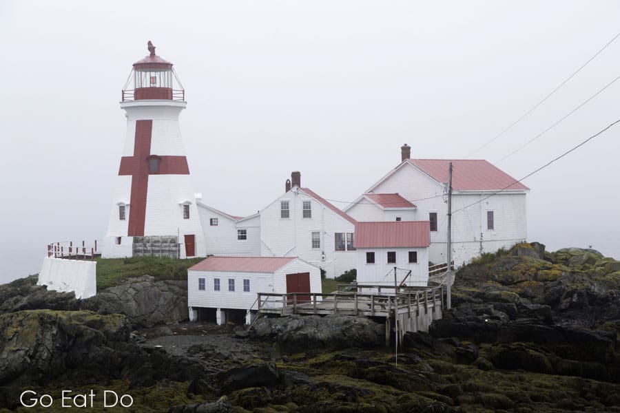 Head Harbour Lightstation, also known as East Quoddy Lightstation on Campobello Island in New Brunswick