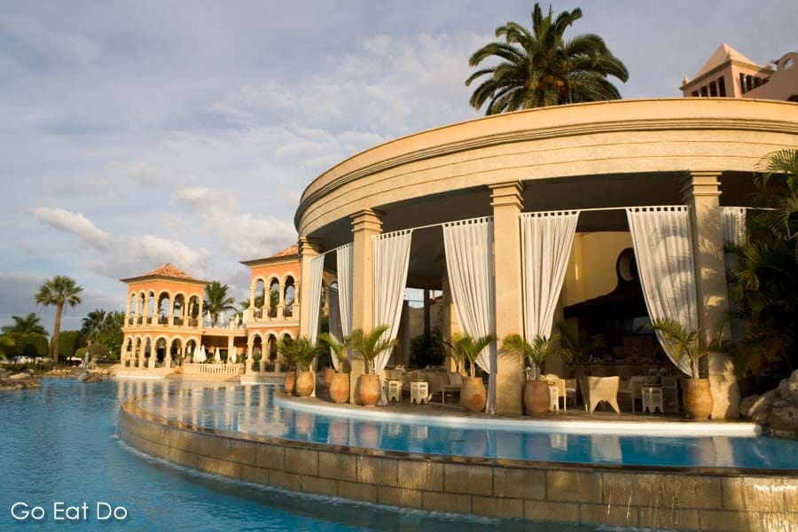 Pool at the Iberostar Grand Hotel El Mirador on the Costa Adeje on Tenerife