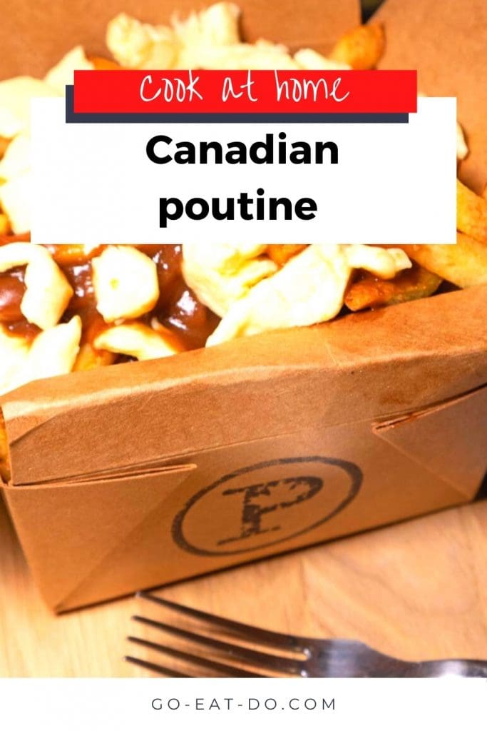 Pinterest pin for Go Eat Do's interview with Paul Dunits of The Poutinerie, the street food stall serving Canadian poutine in London and selling online kits to make it at home