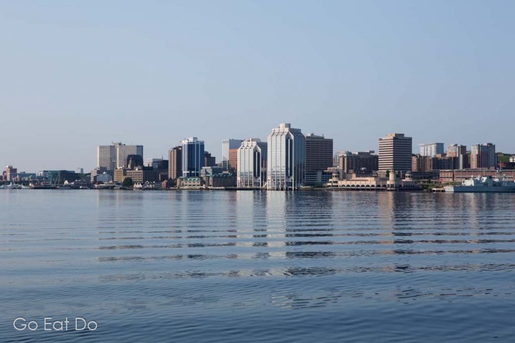The waterfront at Halifax, the provincial capital of Nova Scotia