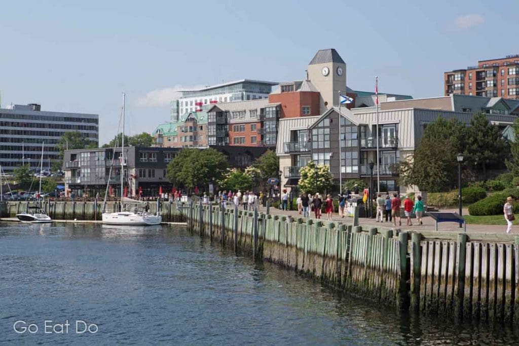 Halifax tourist attractions include the waterfront wharves.