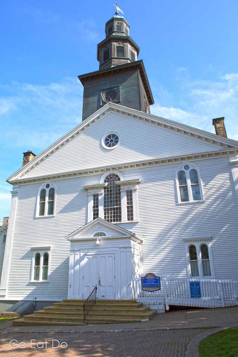 St Paul's Church, the oldest building in Halifax, Nova Scotia.