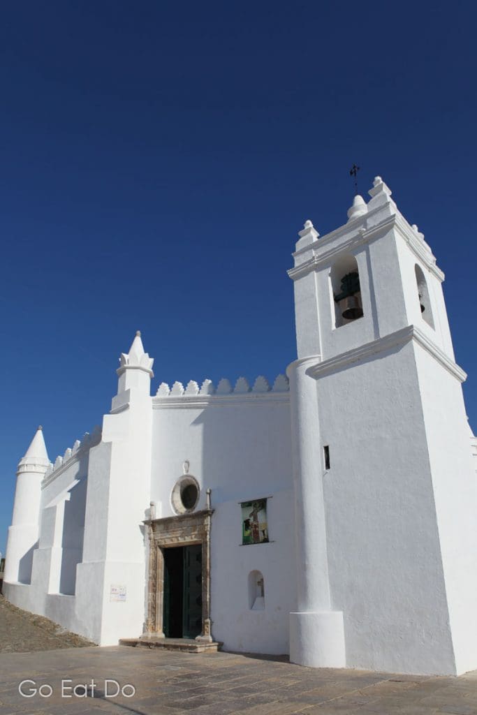 The Igreja Matriz, St Mary's Church, in Mertola, was as n Almoad Mosque and is today a Portuguese national monument.