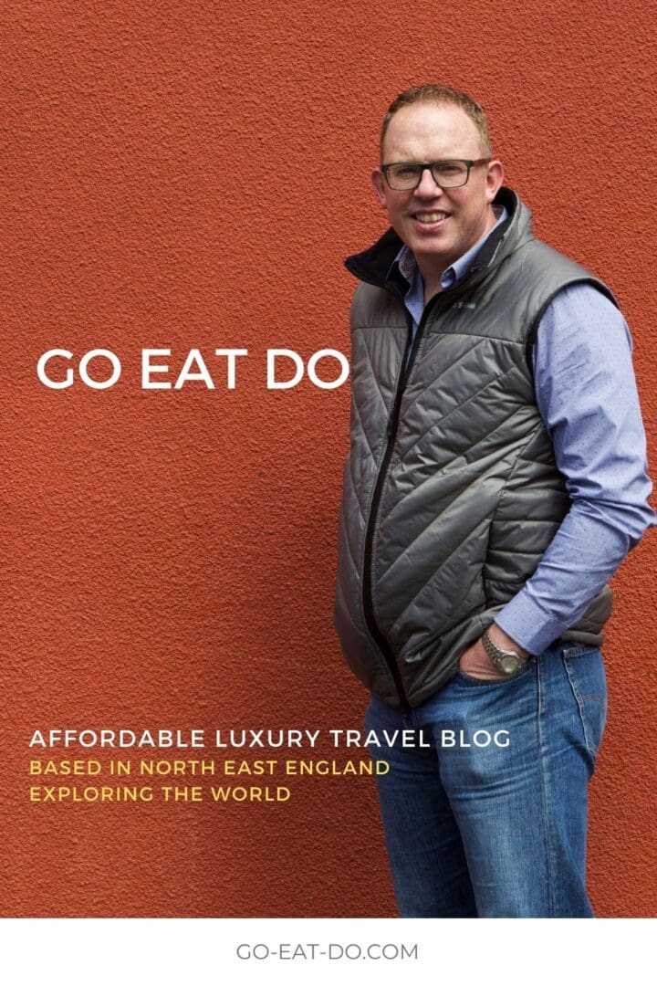 Pinterest pin about Go Eat Do, a top UK travel blog focusing on food and affordable luxury travel by award-winning travel writer Stuart Forster.
