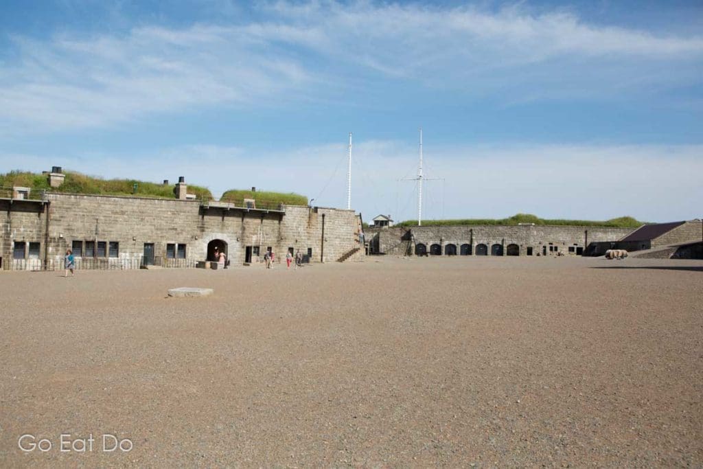 Halifax Citadel, also known as Fort George, the Canadian National Historic Site in Halifax.
