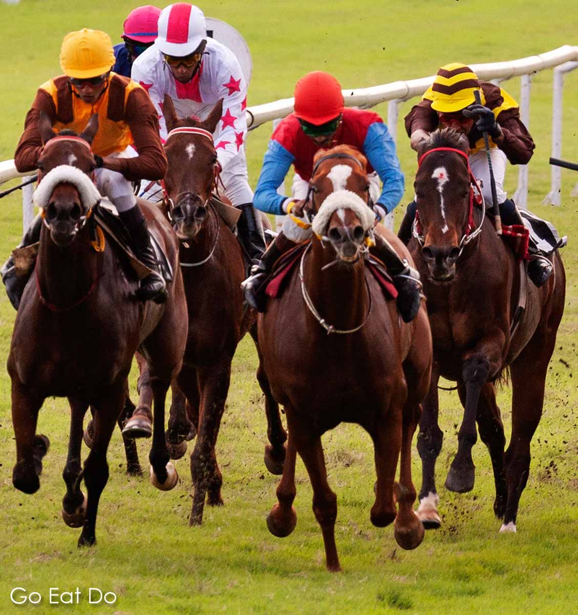 Aintree Racecourse hosts the Grand National Festival