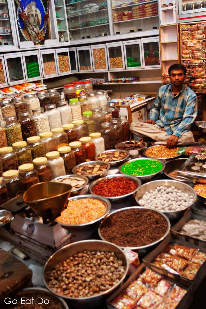 A market stall in Jodhpur, India.