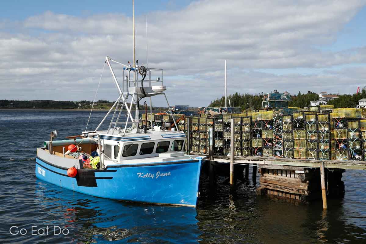 Lobster fishing plays a significant role in the economic and social life of Nova Scotia.