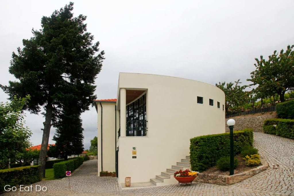 Modern architecture at the Quinta da Timpeira in Portugal's Douro Valley
