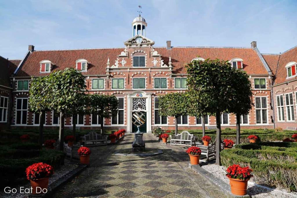 Courtyard of the Frans Hals Museum in Haarlem