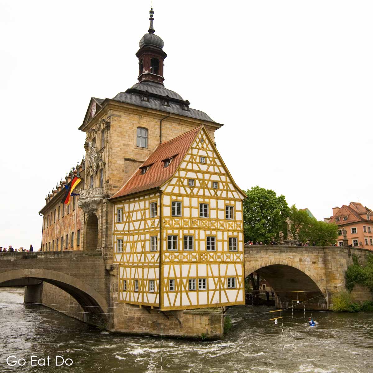 The town hall in Bamberg, the host city of the Gustav Mahler Conducting Competition.