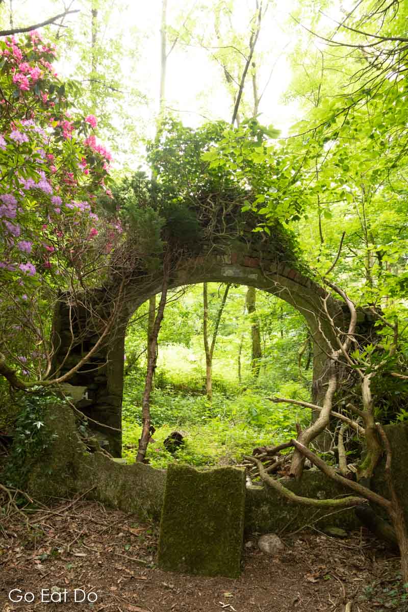 See the ruins of Akay House while walking near Sedbergh in Cumbria