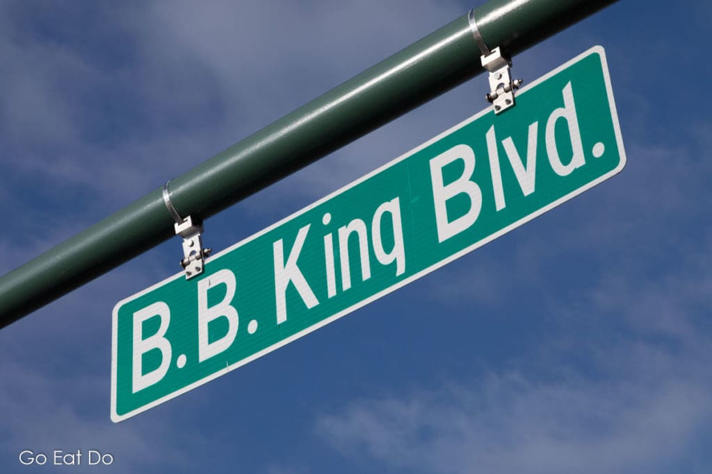 BB King Boulevard is named after the Blues legend whose initials stand for 'Blues Boy'.