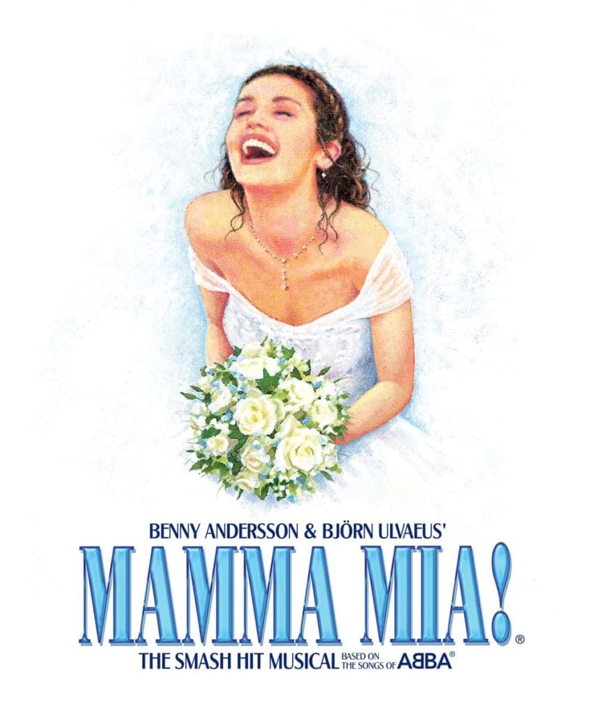 Logo for Mamma Mia! The Musical.