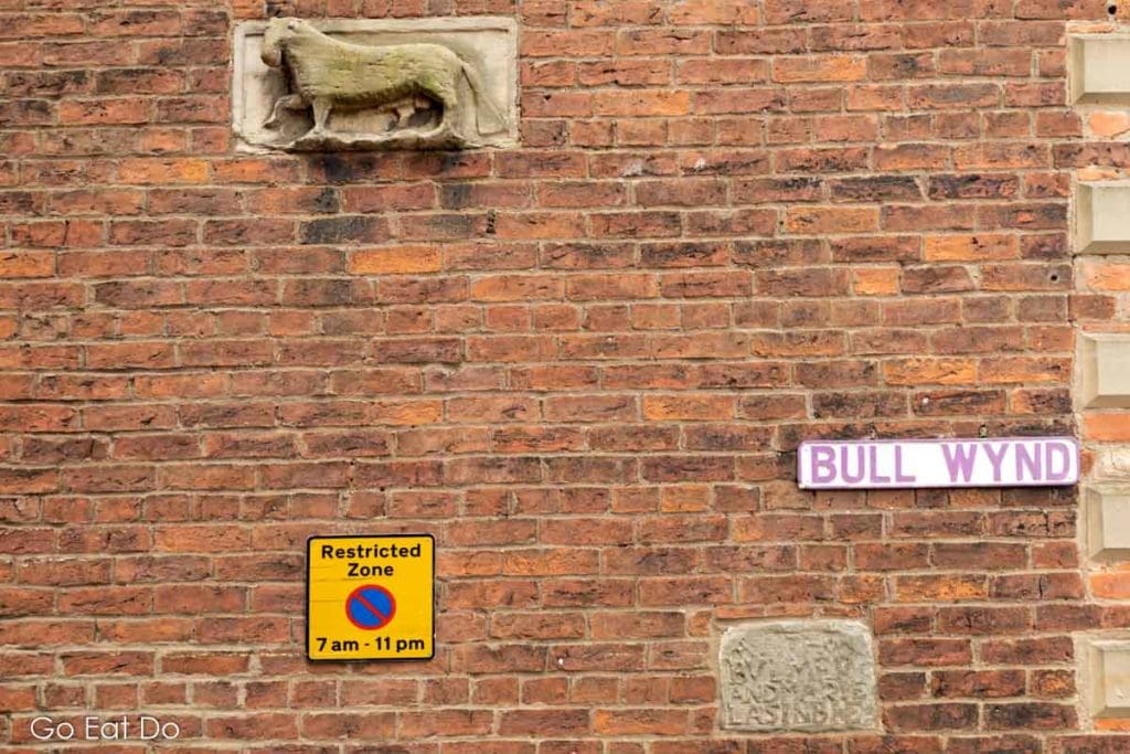 Bull Wynd in Darlington town centre.