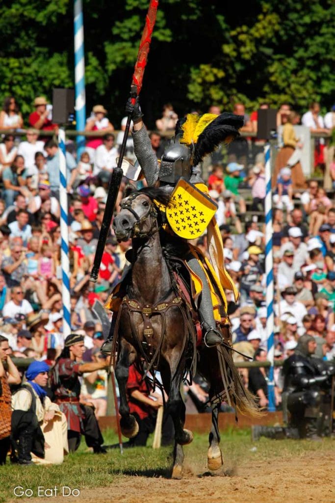 The European knight dominated warfare in the Middle Ages.