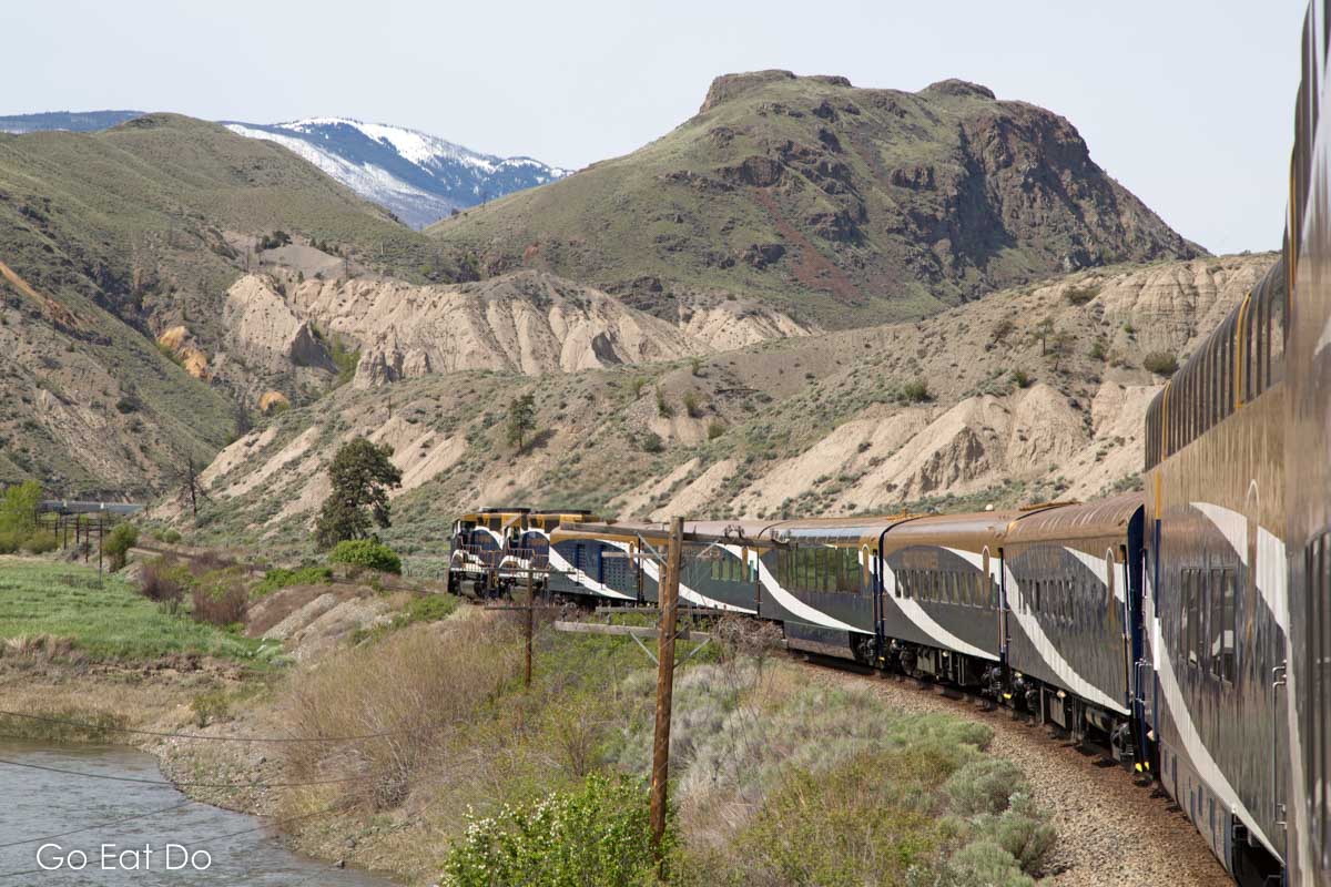 The Rocky Mountaineer on the First Passage to the West scenic rail ...