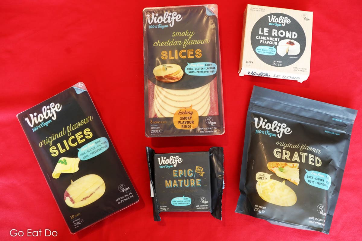 Violife vegan cheese products
