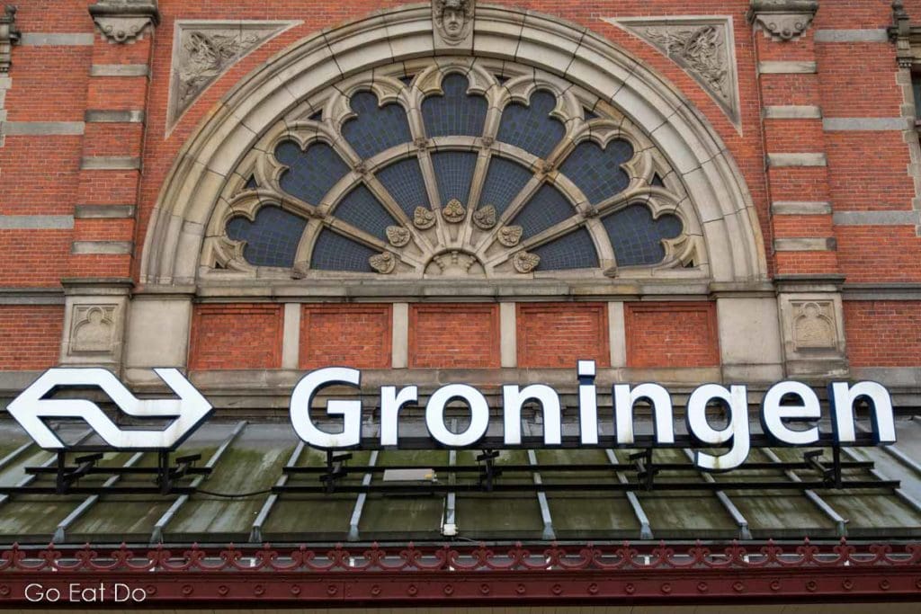 Groningen is a comfortable rail journey by Intercity trails from Amsterdam.