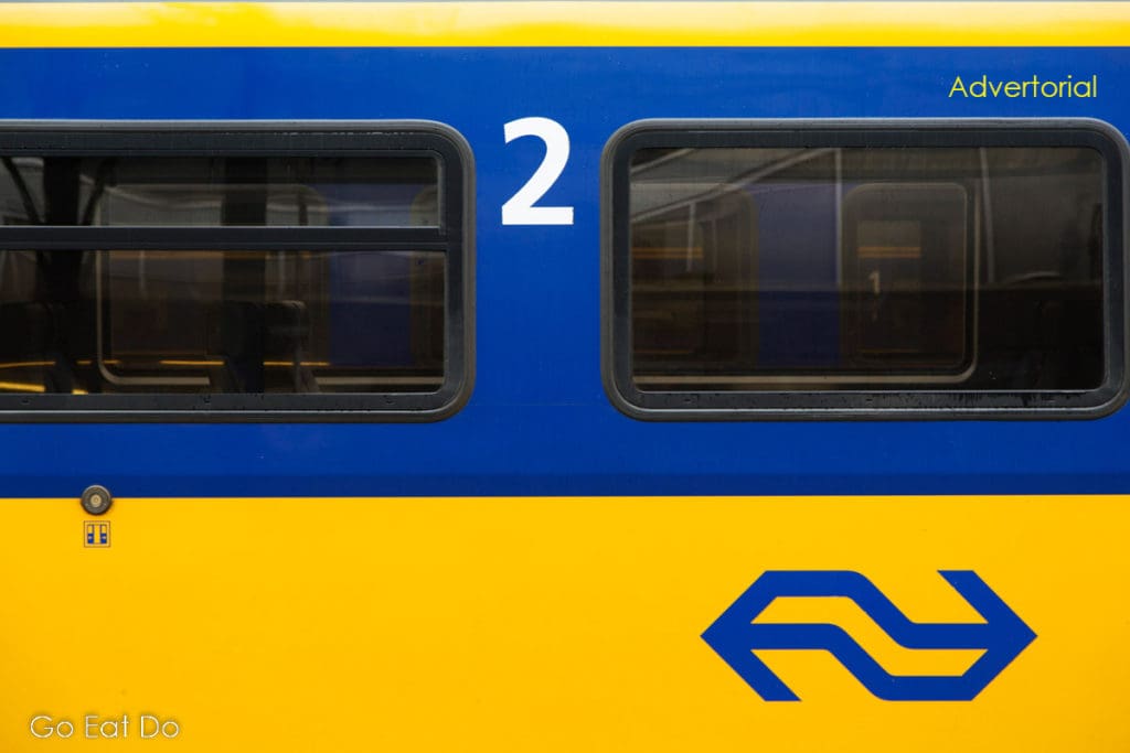 NS trains connect cities across the Netherlands.