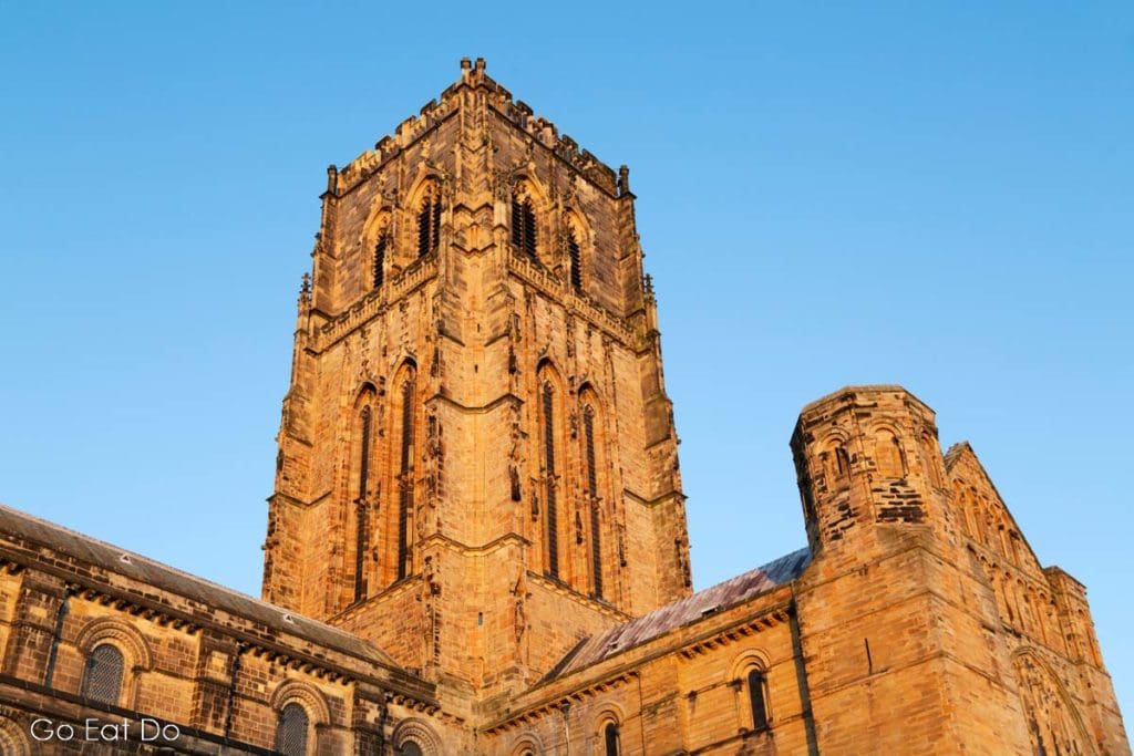 Durham Cathedral is a UNESCO World Heritage Site and its tower offers panoramic views over the city.