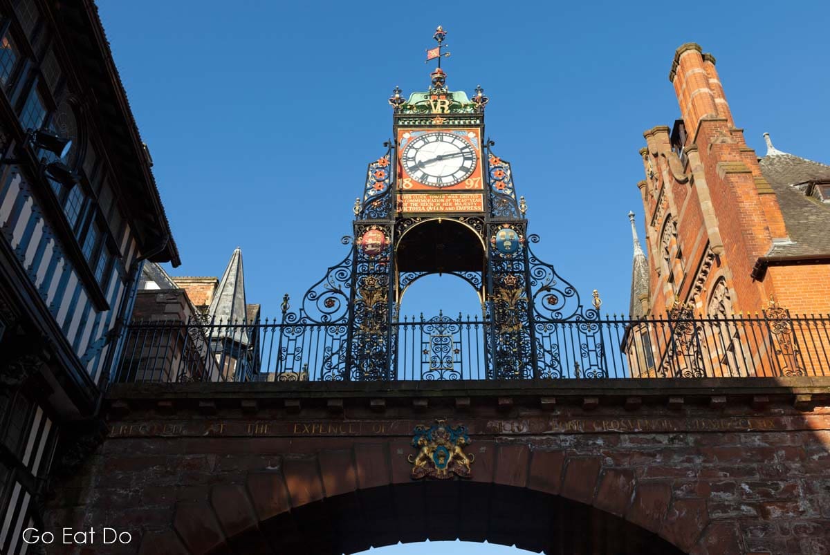 Severed heads used to be displayed on spikes at Chester's Eastgate, now the location of the Eastgate Clock.