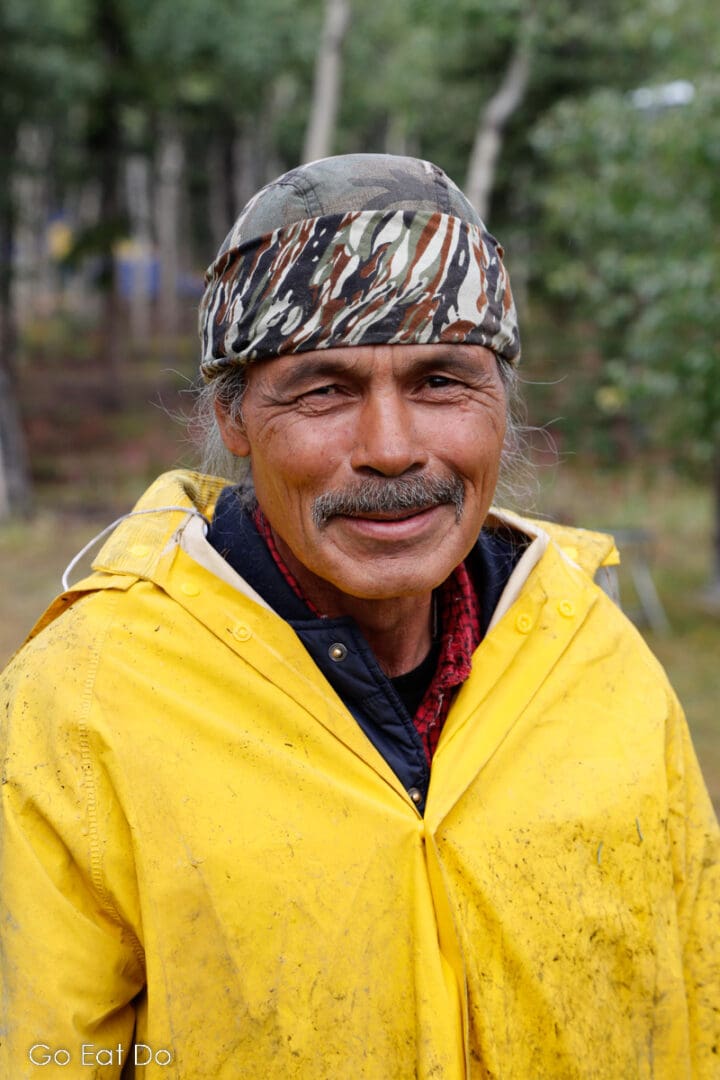 Harold Johnson of the Champagne and Aishihik First Nations at Kwäday