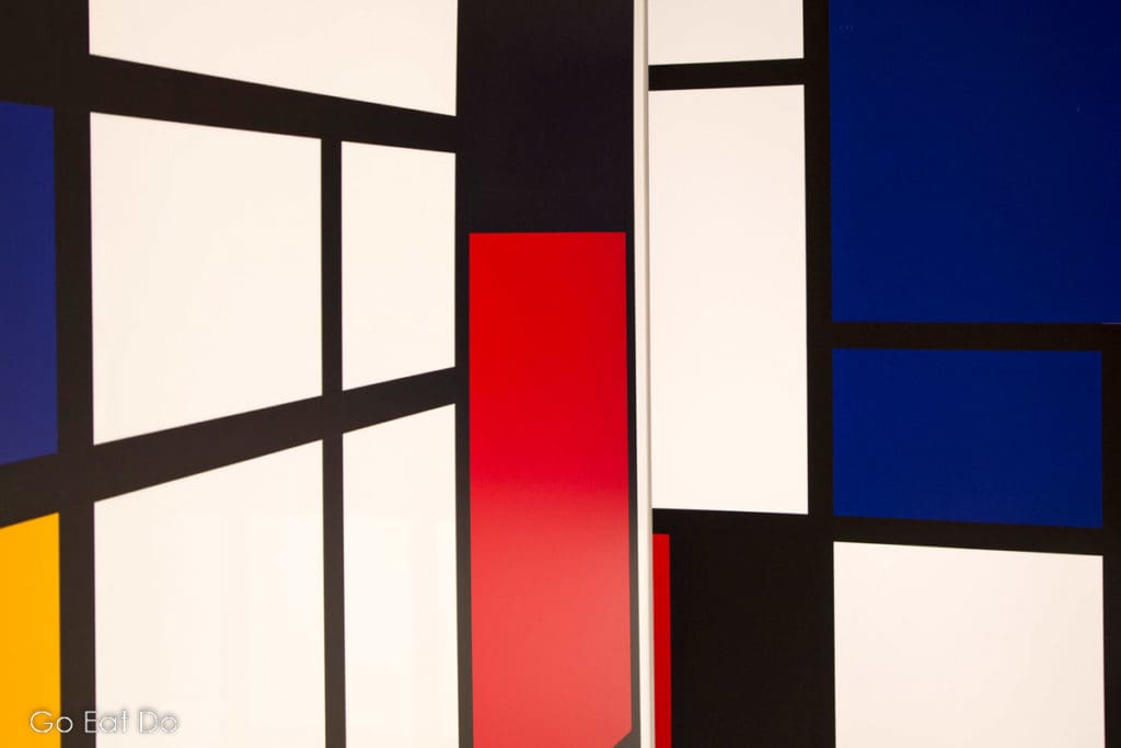 The De Stijl movement is characterised by its abstract designs.