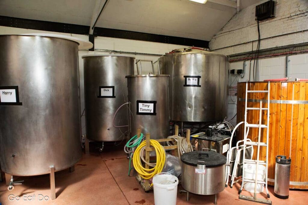 Brass Castle Brewery in Malton brews vegan and gluten-free craft beer.